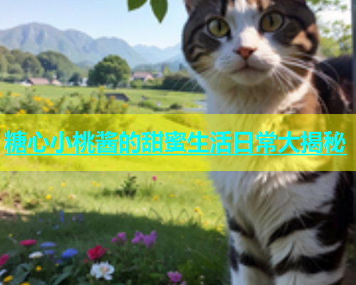 糖心小桃酱的甜蜜生活日常大揭秘  第1张