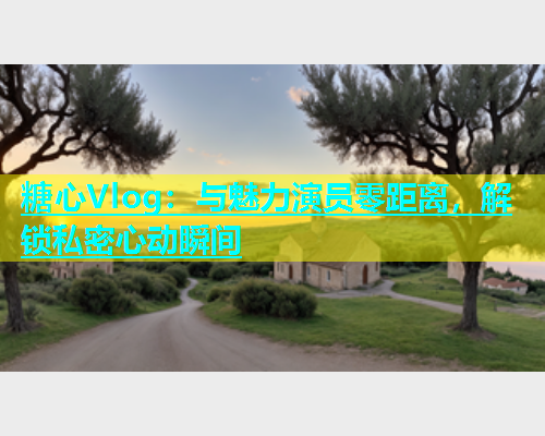 糖心Vlog：与魅力演员零距离，解锁私密心动瞬间  第1张