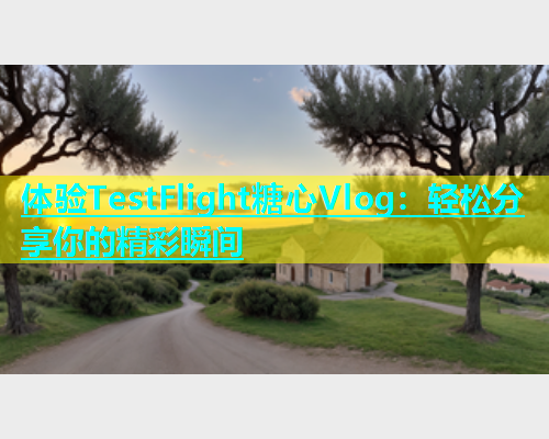 体验TestFlight糖心Vlog：轻松分享你的精彩瞬间  第1张