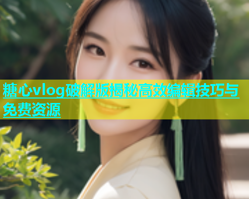 糖心vlog破解版揭秘高效编辑技巧与免费资源  第1张