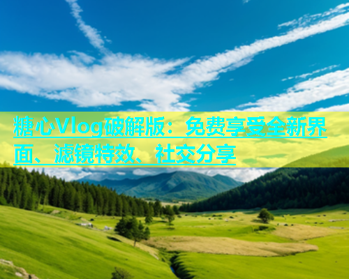 糖心Vlog破解版：免费享受全新界面、滤镜特效、社交分享  第1张