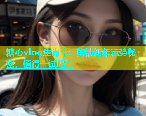 糖心vlog生肖卡：解锁新年运势秘密，值得一试吗？  第1张