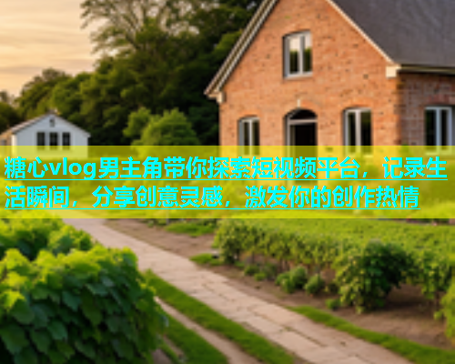 糖心vlog男主角带你探索短视频平台，记录生活瞬间，分享创意灵感，激发你的创作热情  第2张