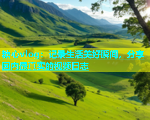 糖心vlog：记录生活美好瞬间，分享国内最真实的视频日志  第2张