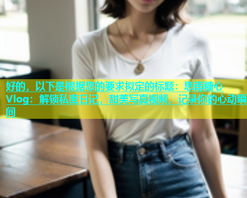 好的，以下是根据您的要求拟定的标题：思雨糖心Vlog：解锁私密日记，甜美写真视频，记录你的心动瞬间  第2张