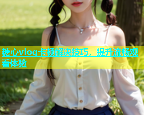 糖心vlog卡顿解决技巧，提升流畅观看体验  第1张