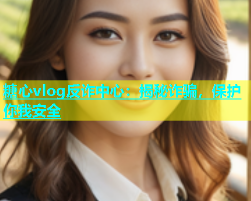 糖心vlog反诈中心：揭秘诈骗，保护你我安全  第1张