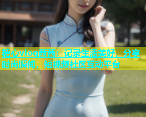 糖心vlog茜茜：记录生活美好，分享时尚瞬间，短视频社区互动平台  第1张