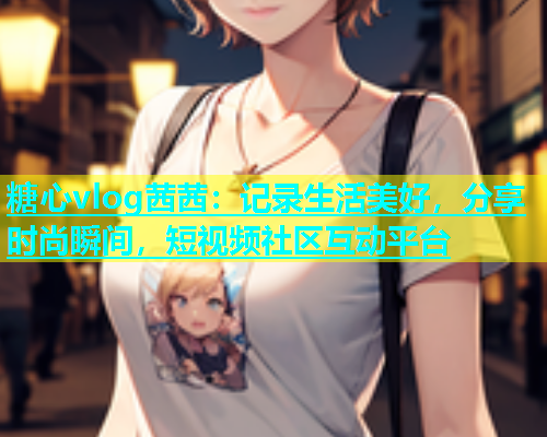 糖心vlog茜茜：记录生活美好，分享时尚瞬间，短视频社区互动平台  第1张