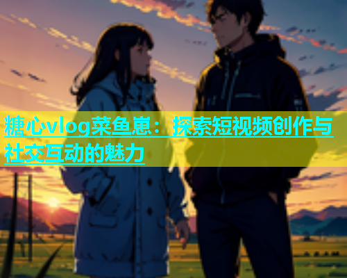 糖心vlog菜鱼崽：探索短视频创作与社交互动的魅力  第1张