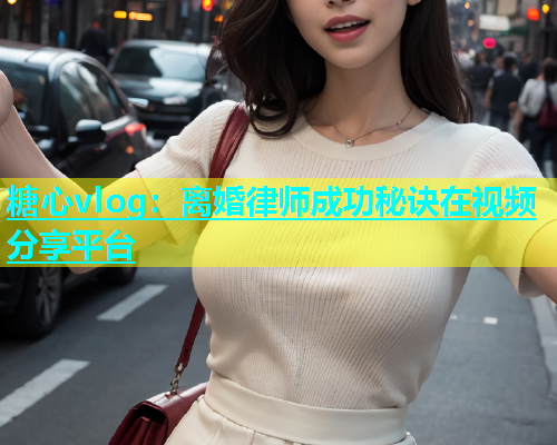 糖心vlog：离婚律师成功秘诀在视频分享平台  第1张