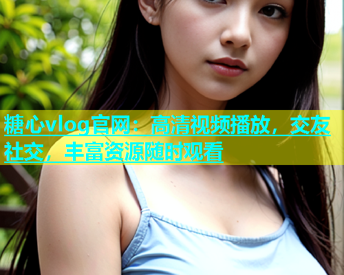 糖心vlog官网：高清视频播放，交友社交，丰富资源随时观看  第1张