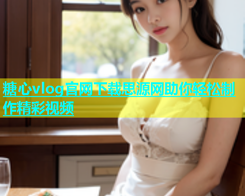 糖心vlog官网下载思源网助你轻松制作精彩视频  第1张