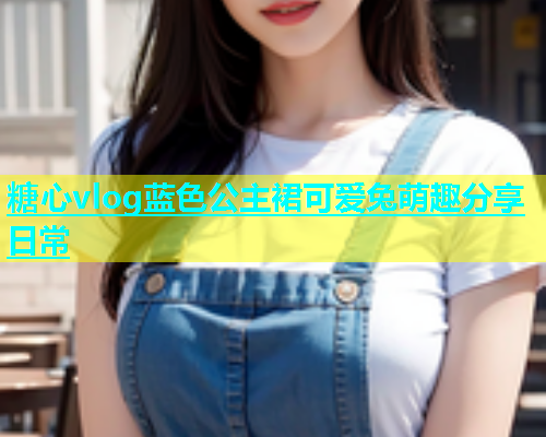 糖心vlog蓝色公主裙可爱兔萌趣分享日常  第1张