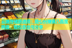 云端存储新选择：糖心纠缠银八百度网盘，轻松备份与分享