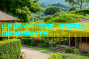 体验糖心VLOG破解版：免费获取全功能短视频创作平台
