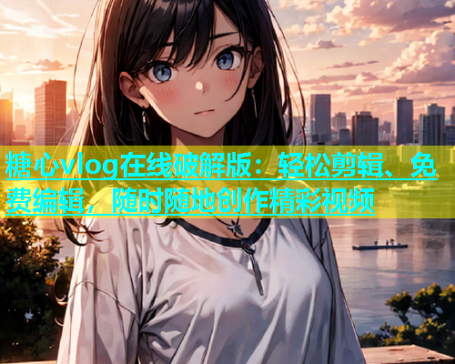 糖心vlog在线破解版：轻松剪辑、免费编辑，随时随地创作精彩视频  第1张