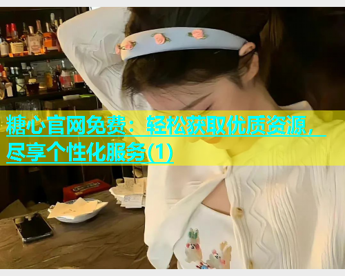 糖心官网免费：轻松获取优质资源，尽享个性化服务(1)  第2张