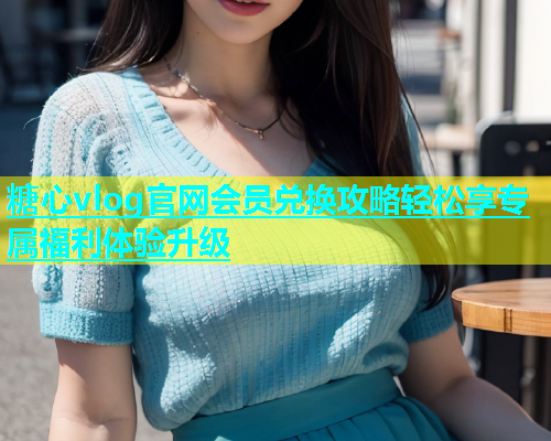 糖心vlog官网会员兑换攻略轻松享专属福利体验升级  第1张